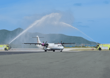 Caribbean Airlines Launches ITS INAUGURAL flight into TORTOLA, BRITISH VIRGIN ISLANDS
