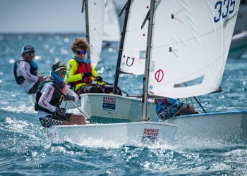Sint Maarten Budget Marine Optimist Championship Finishes With Tight Racing Action on Simpson Bay