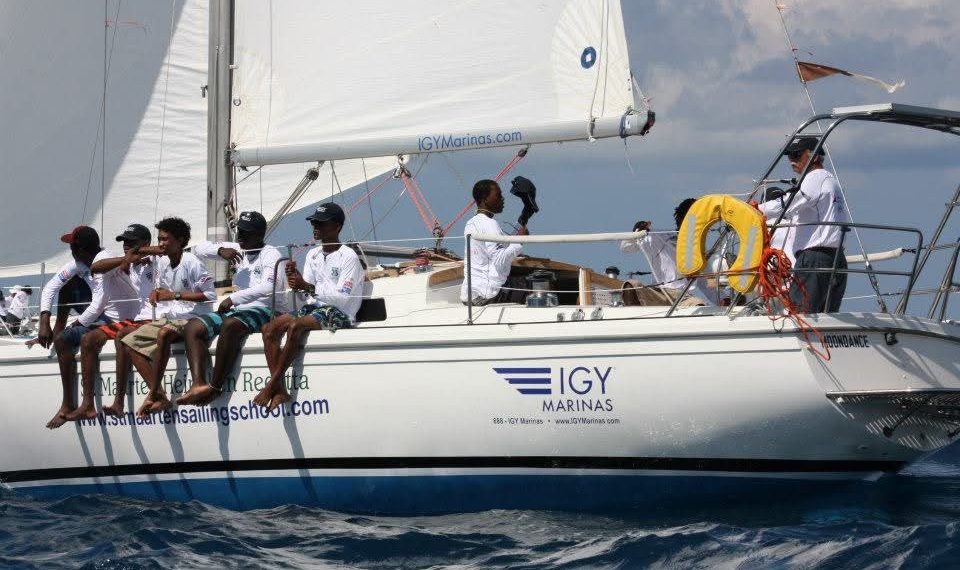Kidz at sea aboard Moondance: Building confidence and responsibility, having a blast  (GARTH STEYN)